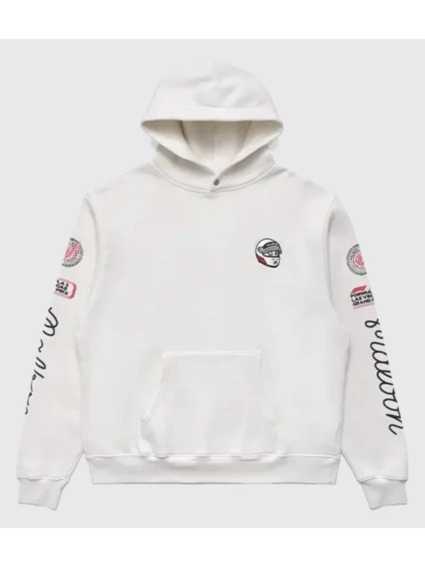 Malbon x F1 Showdown Hoodie White