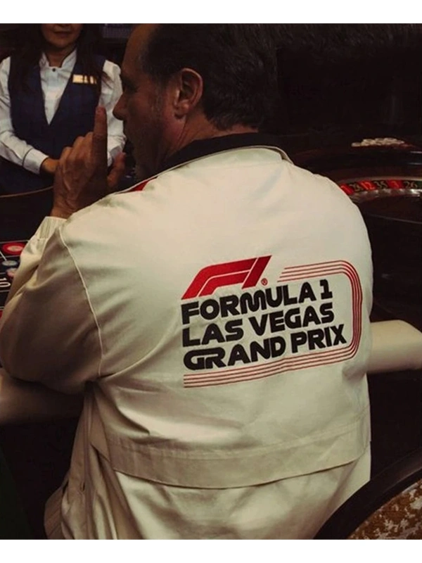 Malbongolf – Malbon x Formula 1 Las Vegas Grand Prix White Jacket