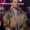 Michael-Buble-Palm-Tree-Print-Bomber-Jacket-