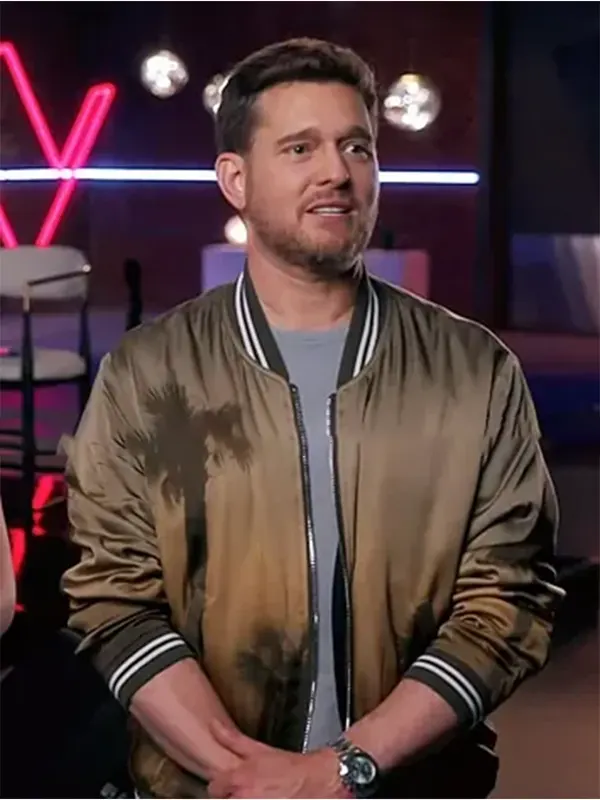 Michael-Buble-Palm-Tree-Print-Bomber-Jacket-