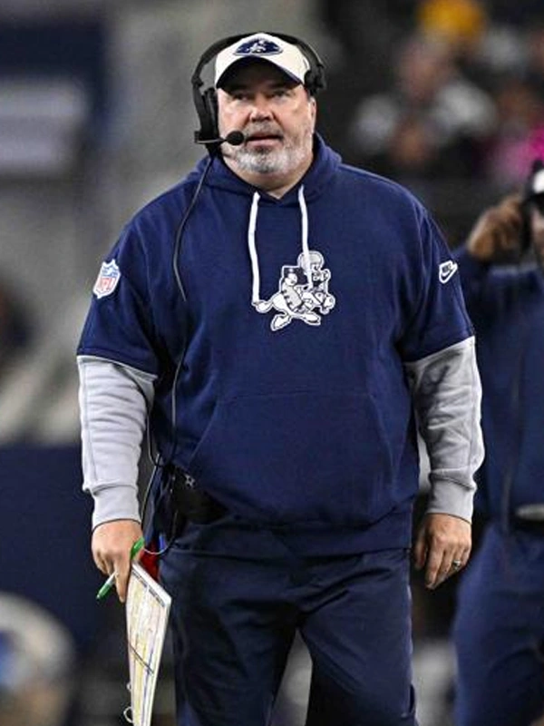 Mike McCarthy Dallas Cowboys Blue Sideline Club Hoodie