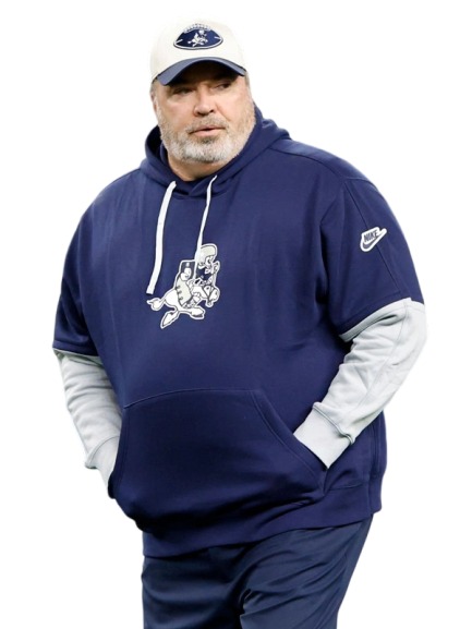 Mike McCarthy Dallas Cowboys Sideline Club Pullover Hoodie