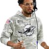 Mike McDaniel Dolphins Salute to Service Camo Hoodie