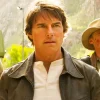 Mission Impossible The Final Reckoning Tom Cruise Brown Leather Jacket