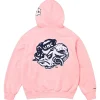 Mitchell & Ness Supreme NCAA Hoodie Pink