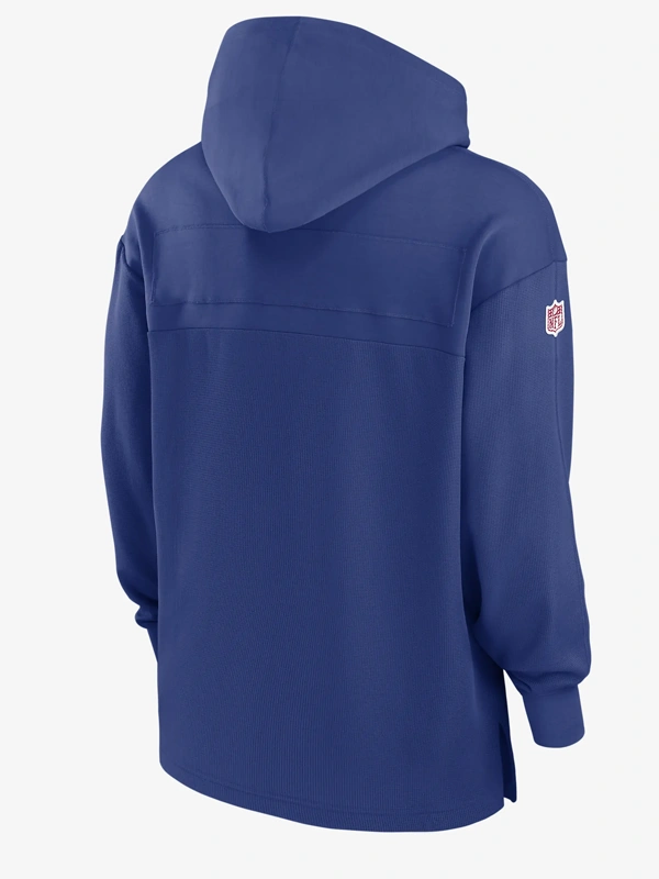 New York Giants Nike Dri-FIT NFL Pullover Hoodie Blue