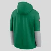 Nike Philadelphia Eagles Kelly Green Tri-Blend Hoodie