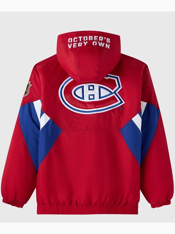 OVO Montreal Canadiens Red Starter Jacket