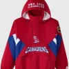 OVO Montreal Canadiens Starter Jacket Red