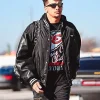 Patrick Mahomes Prada Black Bomber Jacket