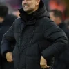 Pep Guardiola Puffer Black Coat