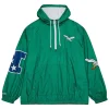 Philadelphia Eagles Anorak Half-Zip Windbreaker Jacket