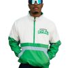 Philadelphia Eagles Green and White Starter Jacket