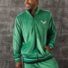 Philadelphia Eagles Kelly Green Velour Tracksuit