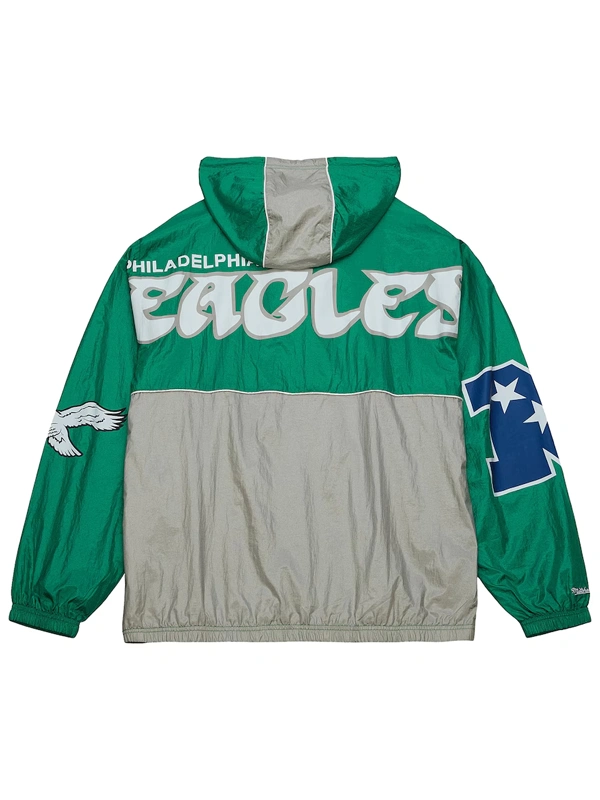 Philadelphia Eagles Team OG Anorak Half-Zip Jacket