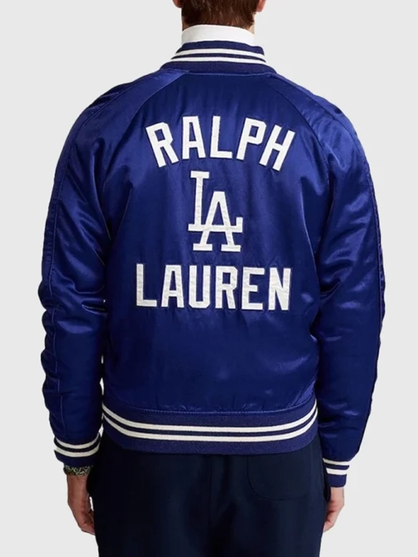 Polo Ralph Lauren Dodgers Blue Varsity Jacket