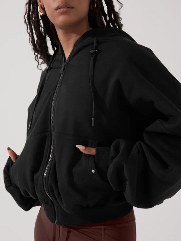 Popflex Cloud Hoodie Black