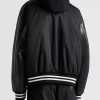 Prada Patrick Mahomes Black Bomber Jacketd