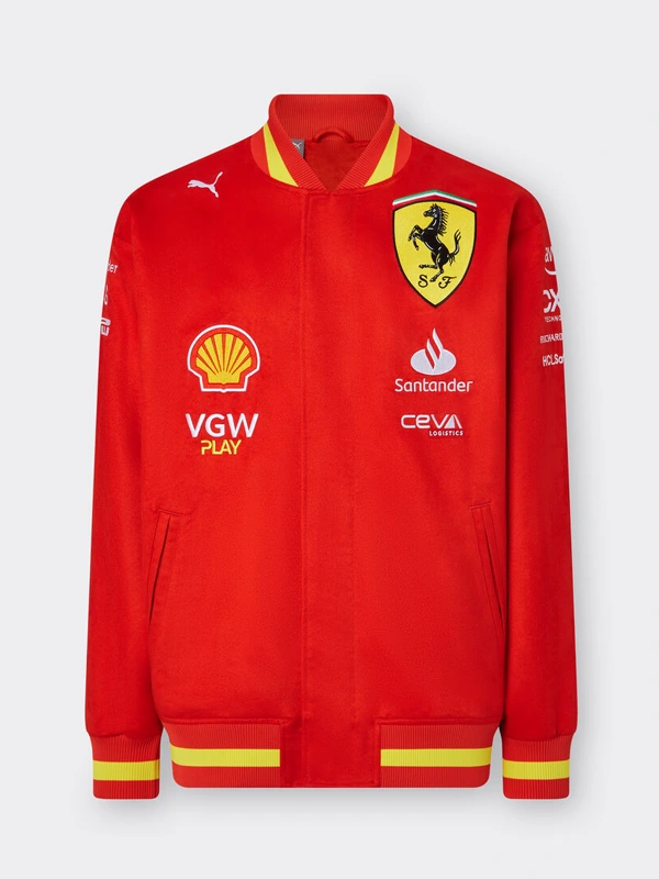 Puma Scuderia Ferrari Varsity Bomber Jacket