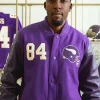 Randy Moss Purple Varsity Jacket