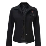 Rip Wheeler Yellowstone Black Jacket For Women