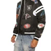 Sarah-Clagett-The-Today-Show-2024-NFL-Patch-Varsity-Bomber-Jacket