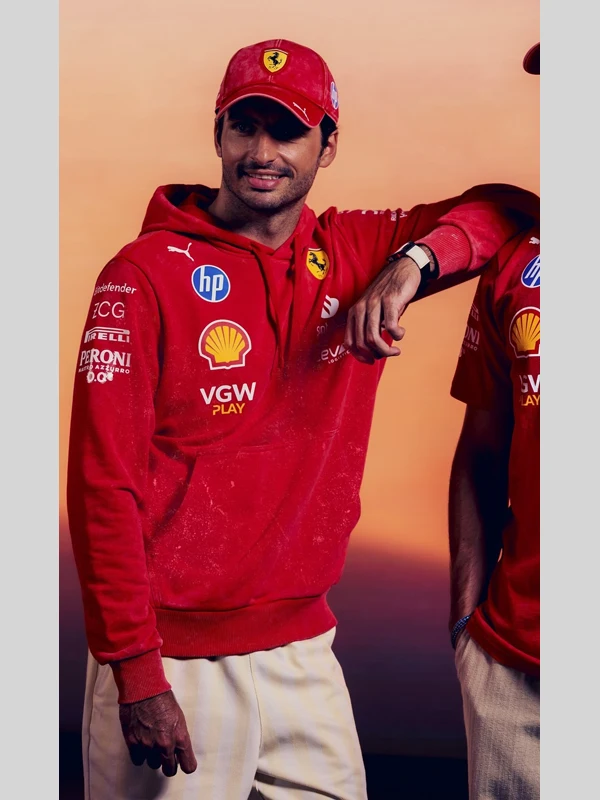 Scuderia Ferrari Desert Sun Special Edition Red Hoodie