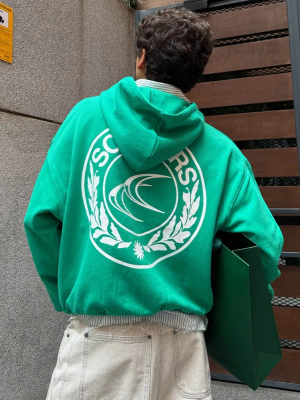 Scuffers Green Hoodie