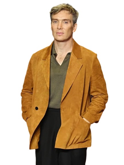 Small Things Like These Premiere Cillian Murphy Suede Blazer