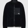 Stüssy Sherpa Reversible Jacket Black