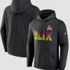 Super Bowl LIX Nike Black Club Hoodie