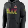 Super Bowl LIX Nike Club Hoodie Black