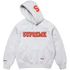 Supreme x Mitchell & Ness NCAA Hoodie Grey