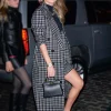 Taylor Swift Checked Trench Coat