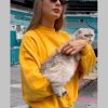 Taylor Swift Polo Ralph Lauren Yellow Crewneck Sweatshirt