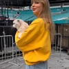 Taylor Swift Polo Ralph Lauren Yellow Sweatshirt