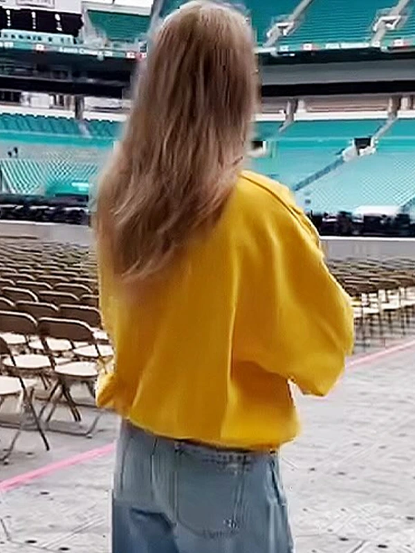 Taylor Swift Ralph Lauren Yellow Crewneck Sweatshirt