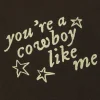 Taylor Swift You're a Cowboy Like Me Work Jacket Brown