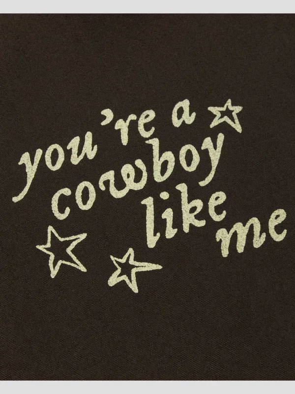 Taylor Swift You're a Cowboy Like Me Work Jacket Brown