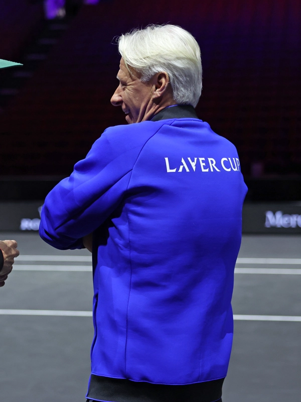 Team Europe Laver Cup Blue Bomber Jacket