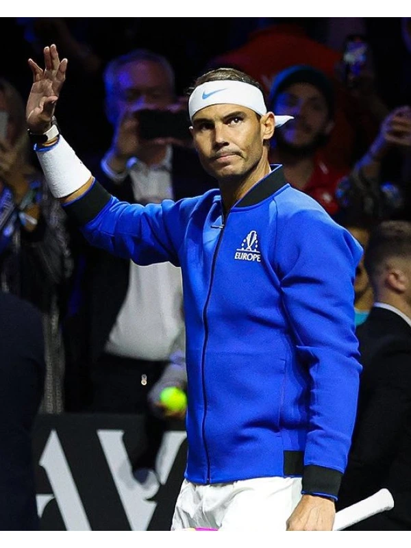 Team Europe Laver Cup Champion Jacket Blue