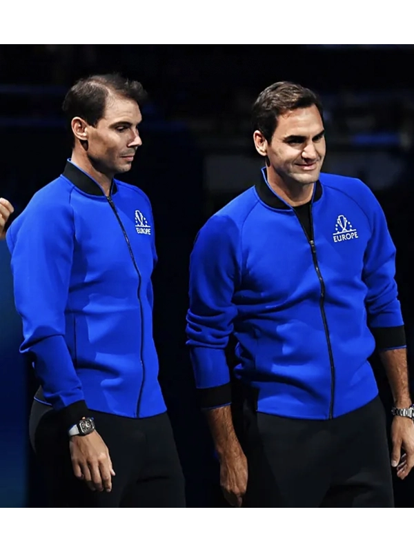 Team Europe Laver Cup Jacket Blue