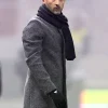 Tedesco Domenico Wool Grey Coat