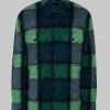 The Jennifer Hudson Show Ludacris Green Checked Jacket