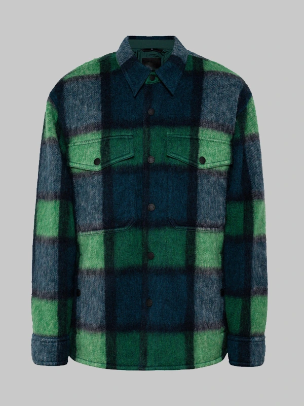 The Jennifer Hudson Show Ludacris Green Checked Jacket