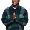 The Jennifer Hudson Show Ludacris Green Jacket