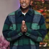 The Jennifer Hudson Show Ludacris Green Plaid Jacket