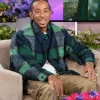 The Jennifer Hudson Show Ludacris Plaid Jacket Green