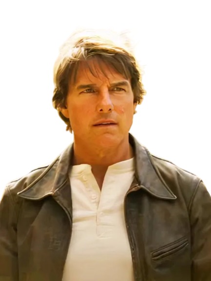 Tom Cruise Mission Impossible The Final Reckoning Brown Leather Jacket