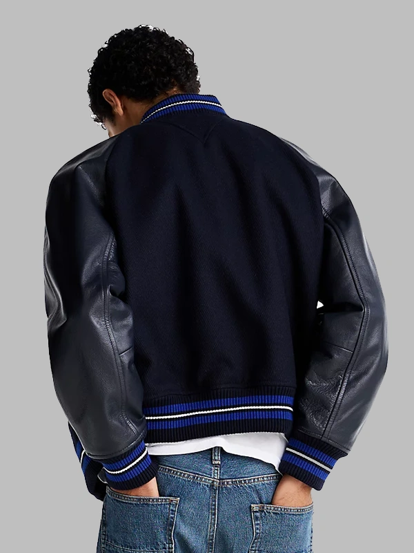 Tommy Hilfiger Pure Wool Varsity Jacket